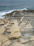 Salt pan on Malta  A. van Roekel